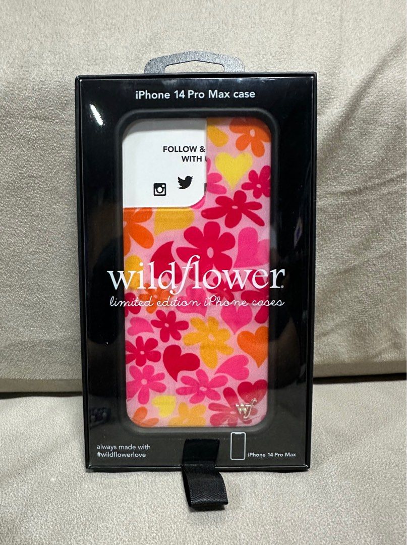 Wildflower Iphone 14 Pro Max Case, Mobile Phones & Gadgets, Mobile