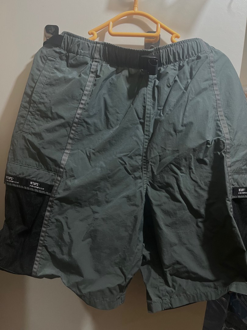 WTAPS 21ss UDT shorts Nylon Taffeta Gray L size 03, 男裝, 褲