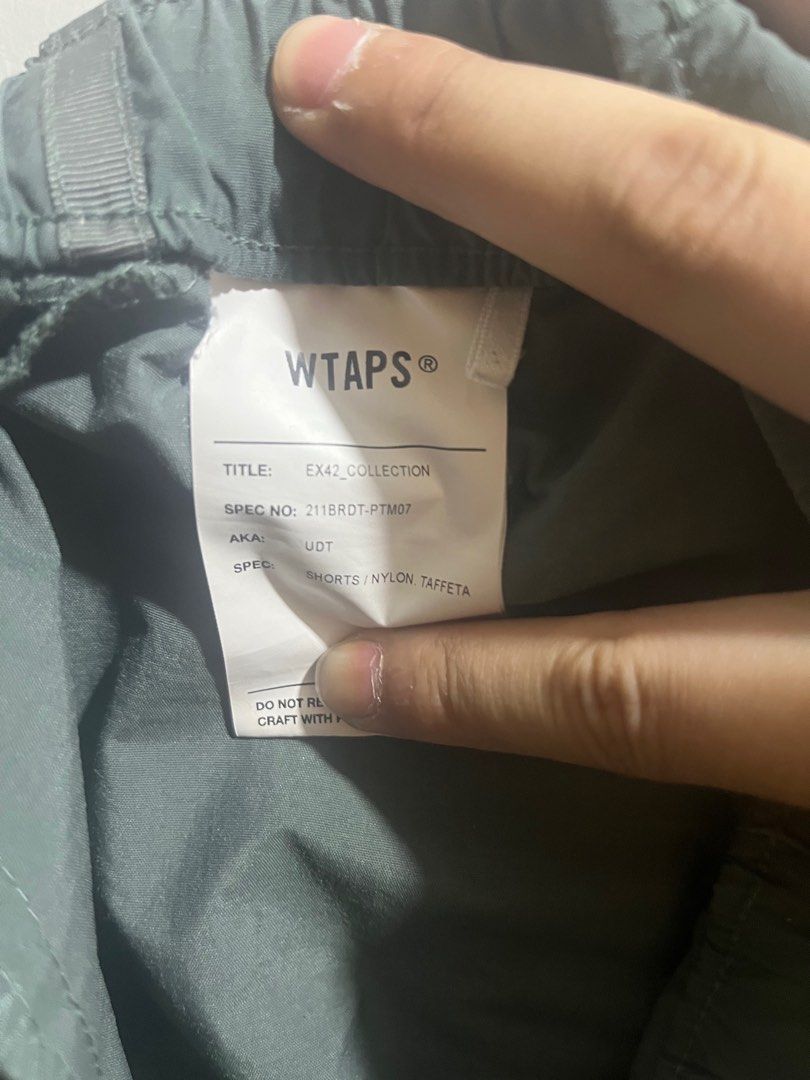 WTAPS 21ss UDT shorts Nylon Taffeta Gray L size 03, 男裝, 褲＆半截