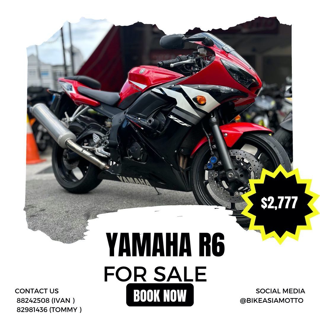 yamaha r6 Motorcycles Motorcycles for Sale Class 2 on Carousell