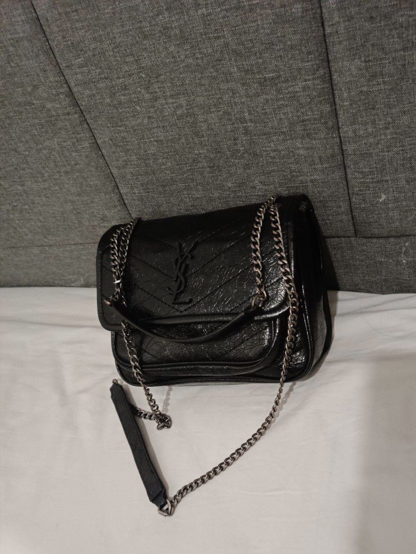 Ysl niki small size(22cm), Luxury, Bags & Wallets on Carousell
