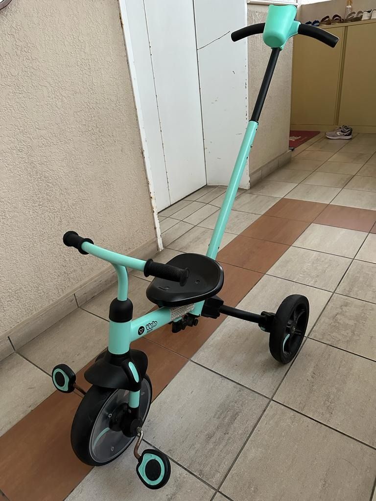 Yvolution Y Velo Flippa 4 in 1 Toddler Trike to Balance Bike Push