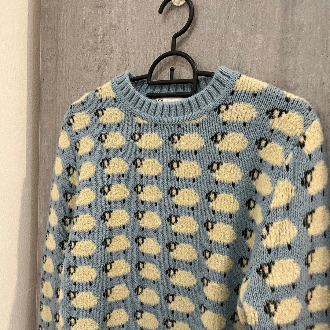 Zara sheep clearance jumper