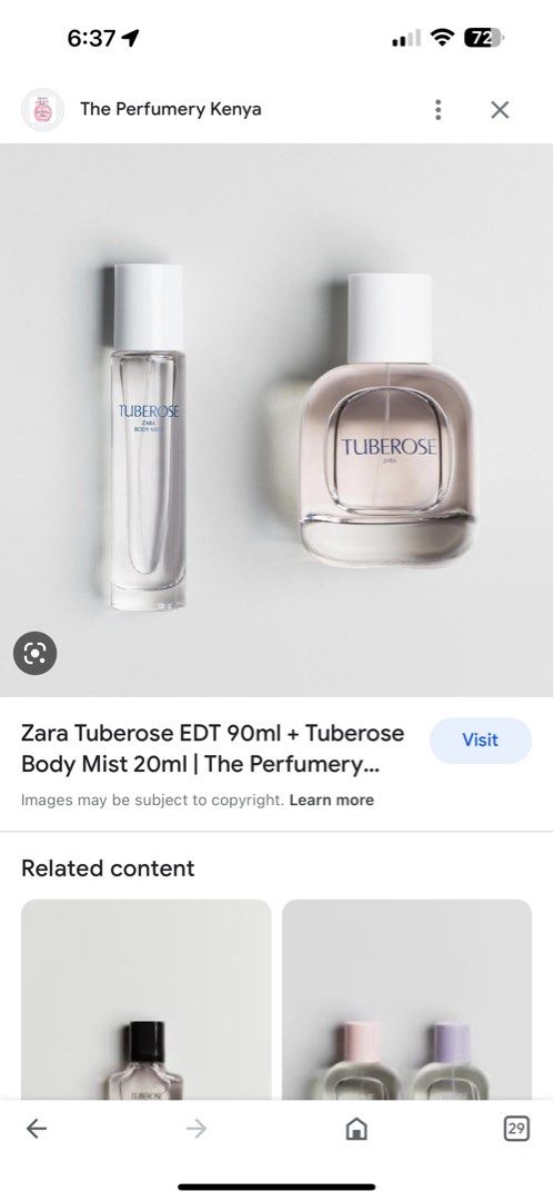 Perfume clearance zara tuberose