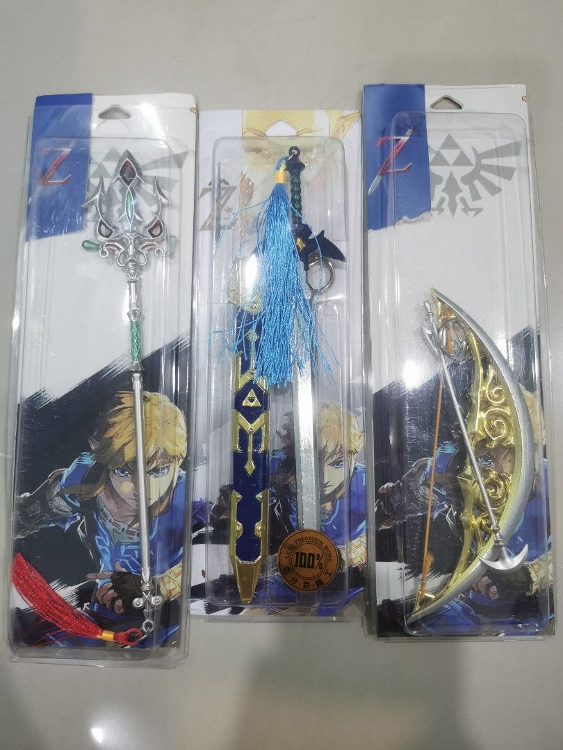Zelda weapon accessories botw & tear of kingdom, Video Gaming, Video