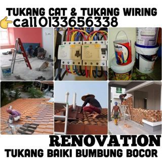 0133656338 Tukang Cat Rumah Tukang Baiki Bumbung Bocor Taman Keramat