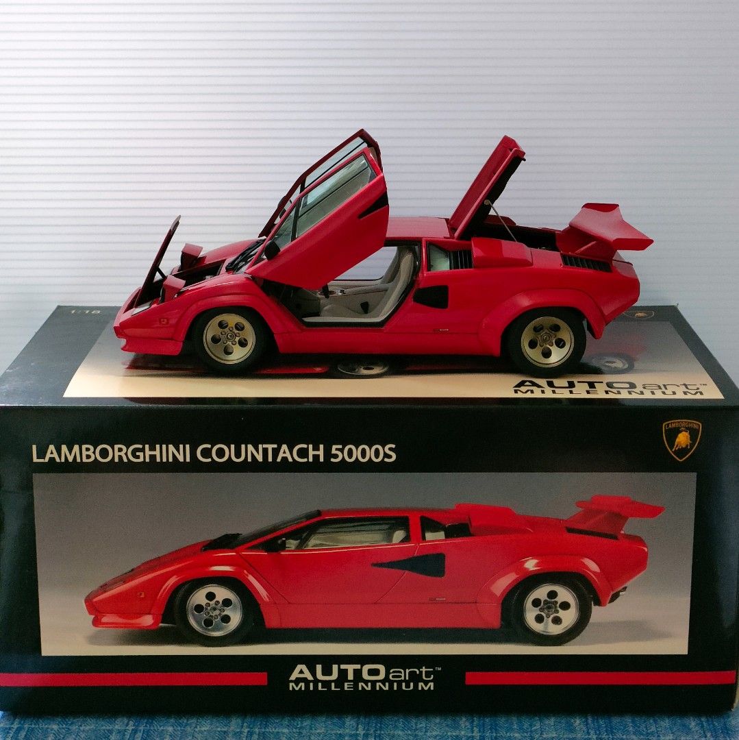 Autoart 1/18 Lamborghini CountachIgnitionModel - ミニカー