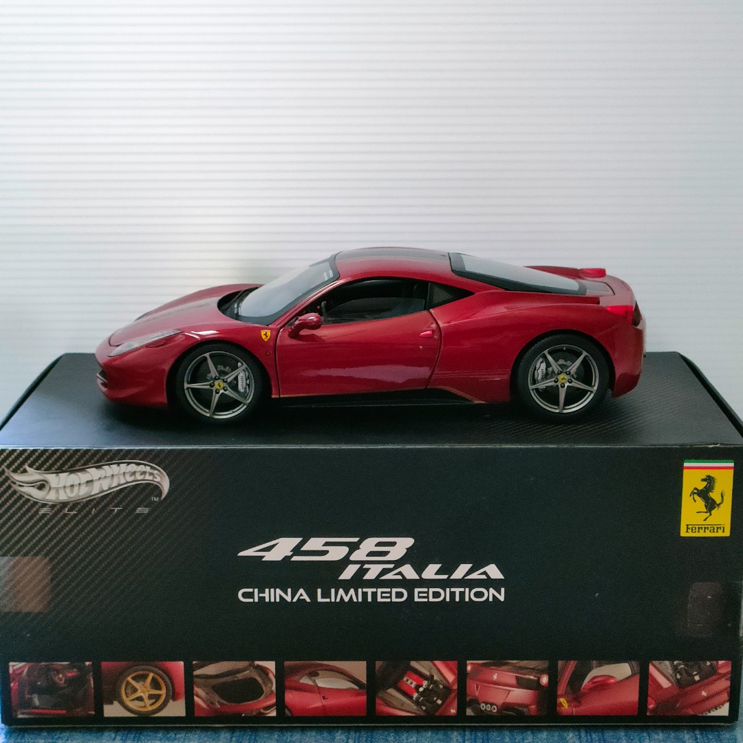 メーカー希望小売価格から30％OFF フェラーリ458イタリア 1/18 1/18 ...