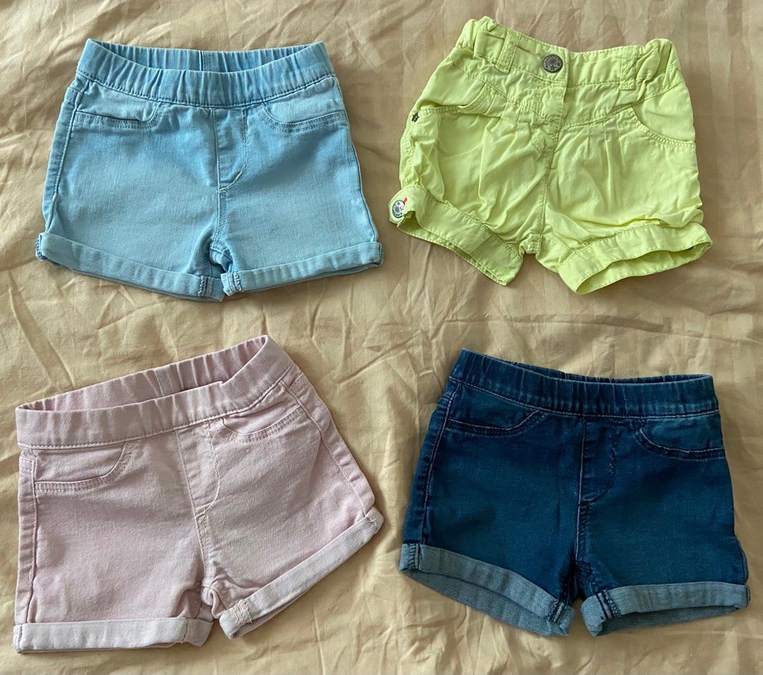 4 Jeans Girls shorts 18 months H M Babies Kids Babies Kids