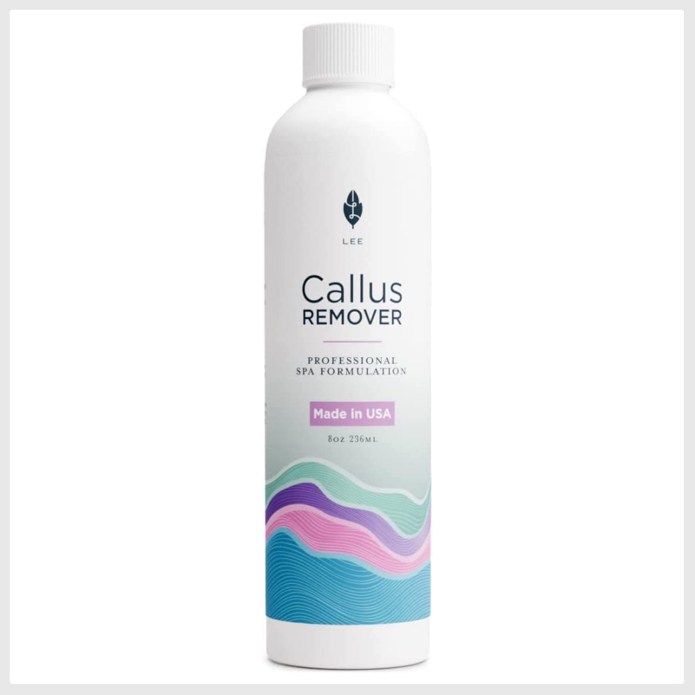 8oz Callus Remover gel for feet for a professional pedicure. Better results  than, foot file, pumice stone, foot scrubber, foot buckets & callus shaver.  Rid ugly callouses from feet in 