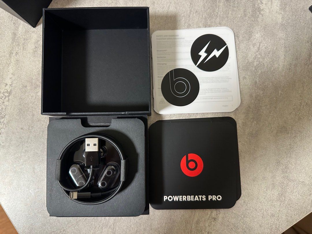 99%新fragment powerbeats pro fragment design beats, 音響器材, 耳機