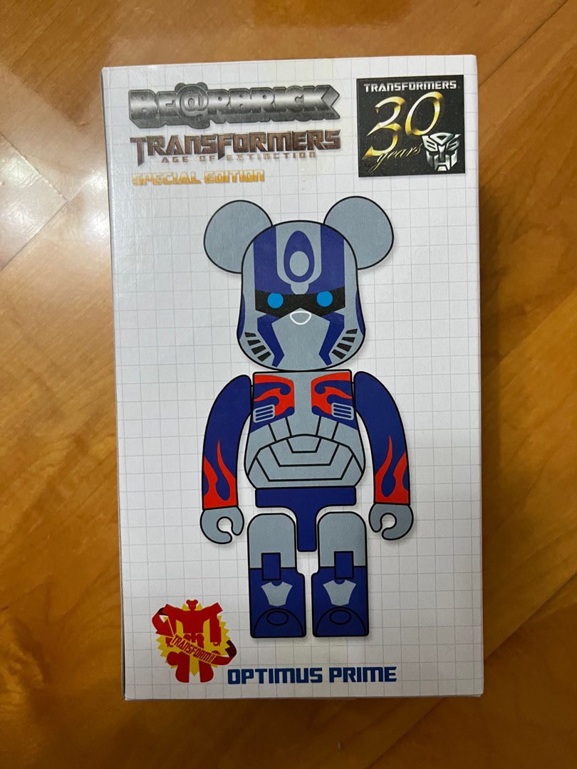 2個BE@RBRICK × TRANSFORMERS OPTIMUS PRIME-