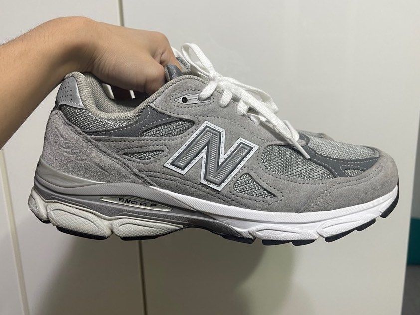 二手 美品 New balance 990 V3 GY3 元祖灰 美製 us8 26cm