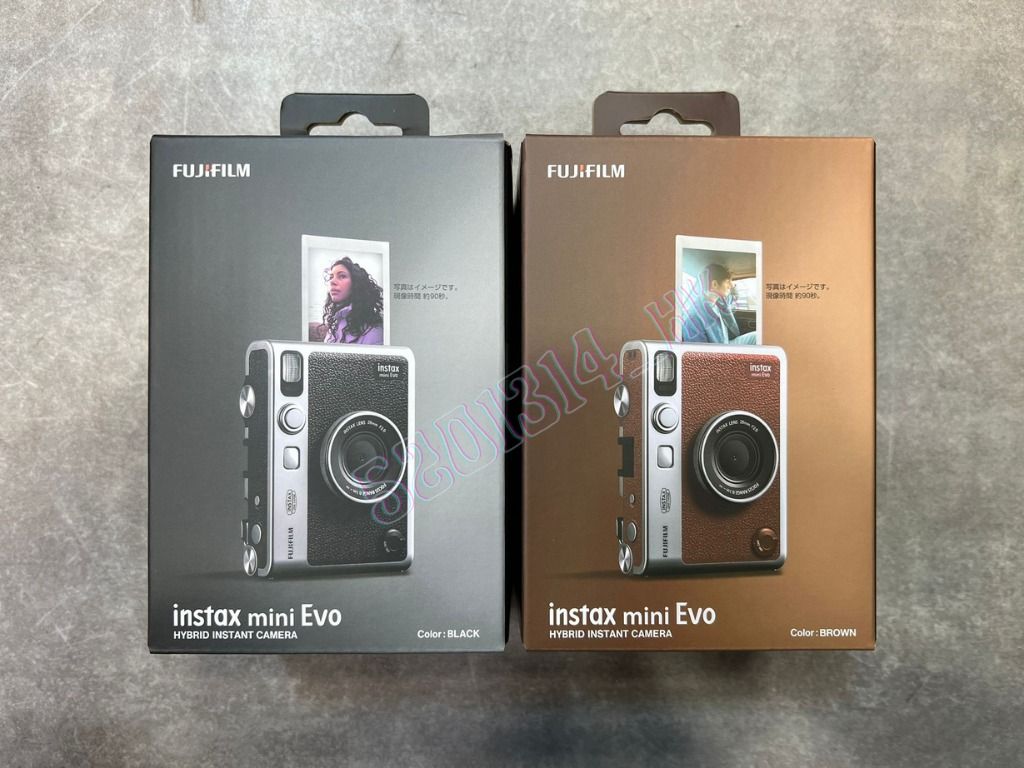 門市全新現貨日本直送】Fujifilm Instax Mini Evo 兩用即影即有相機