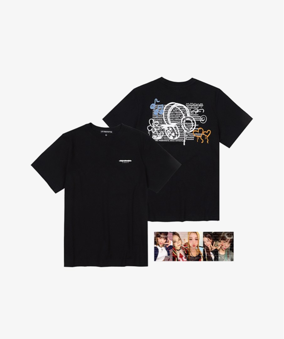 LE SSESAFIM ルセラフィム　FEARNADA Tシャツ Mサイズ Amazon.co.jp: LE SSERAFIM FEARNADA Tシャツ Mサイズ : ホビー