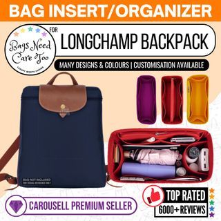 Montsouris Backpack Organizer Insert for Lv Bags Felt Bag 