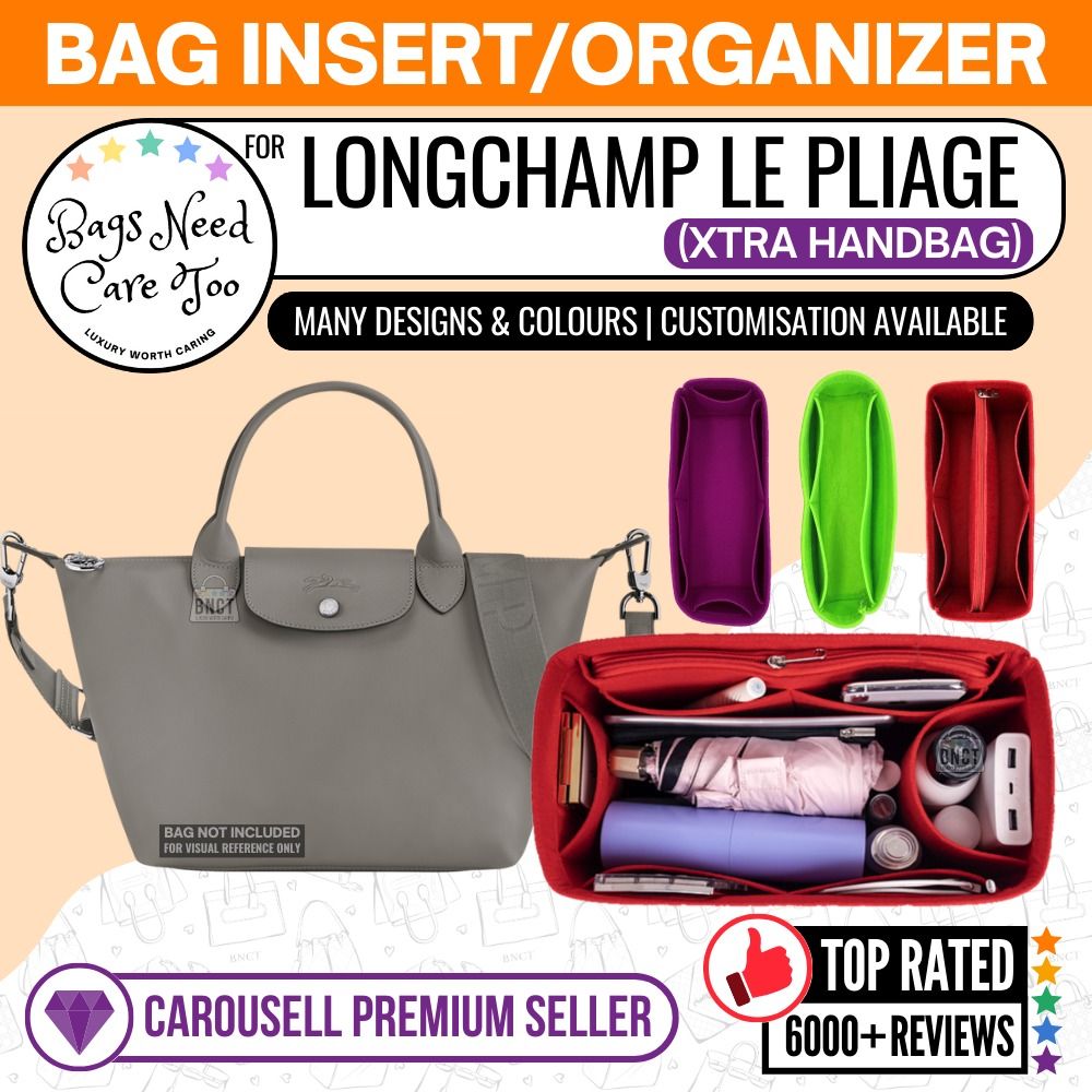 Bag and Purse Organizer with Regular Style for Longchamp Le pliage