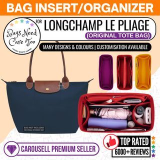 EverToner Felt Handbag Insert Organiser Felt Bag Organizer Handbag