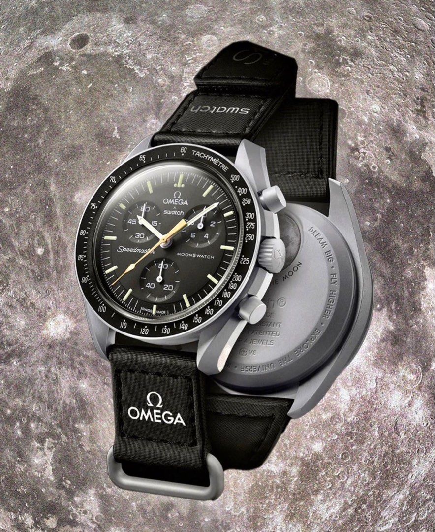 全新月球白點金針)) Omega x Swatch Mission to Moonshine Gold
