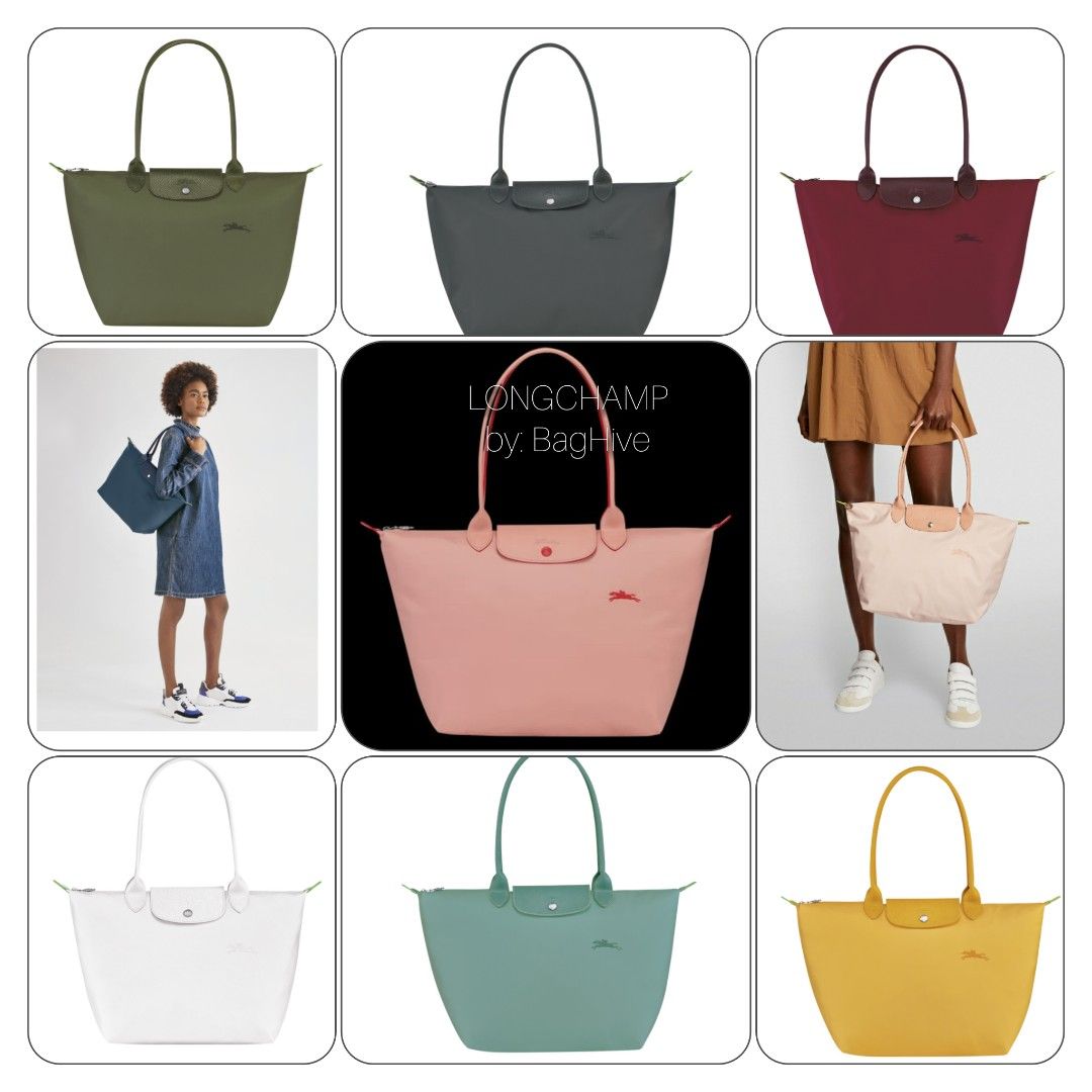 LONGCHAMP LEATHER TOTE BAG, Women's Fashion, Bags & Wallets, Tote Bags on  Carousell
