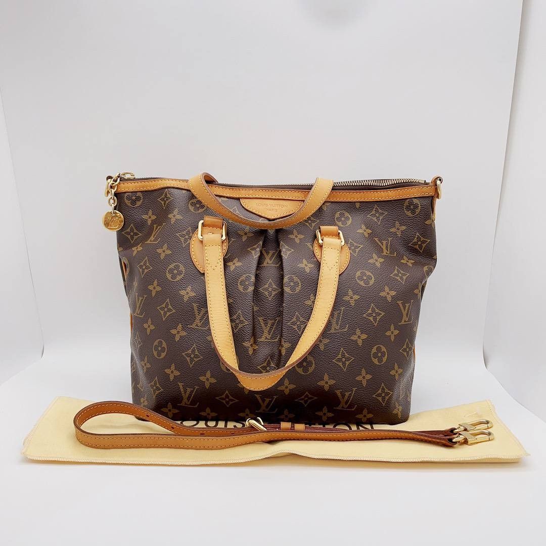 LV Palermo MM Monogram Canvas, Luxury, Bags & Wallets on Carousell