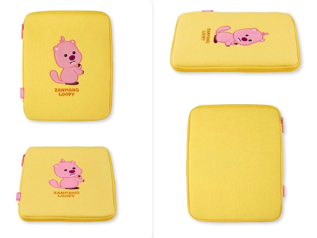 Loppy Tablet 韓國 Zanmang Loopy tablet ipad notebook macbook pouch 電腦 收納 保護套 三色, 手提電話 ...