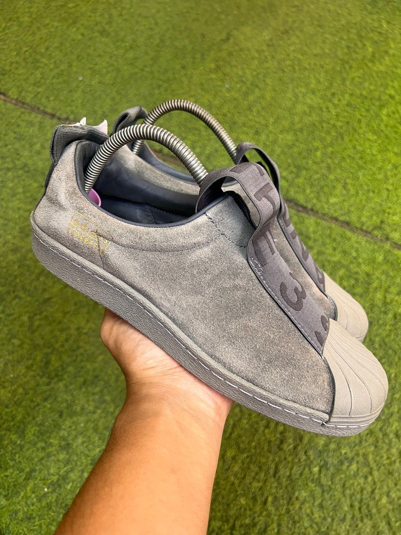 Adidas superstar bw shop slip on shoes