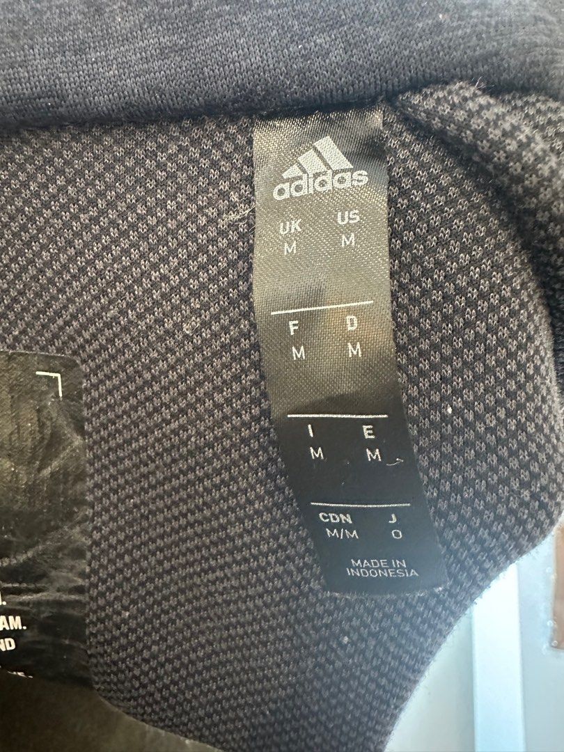 Adidas made in deals china vs vietnam zip
