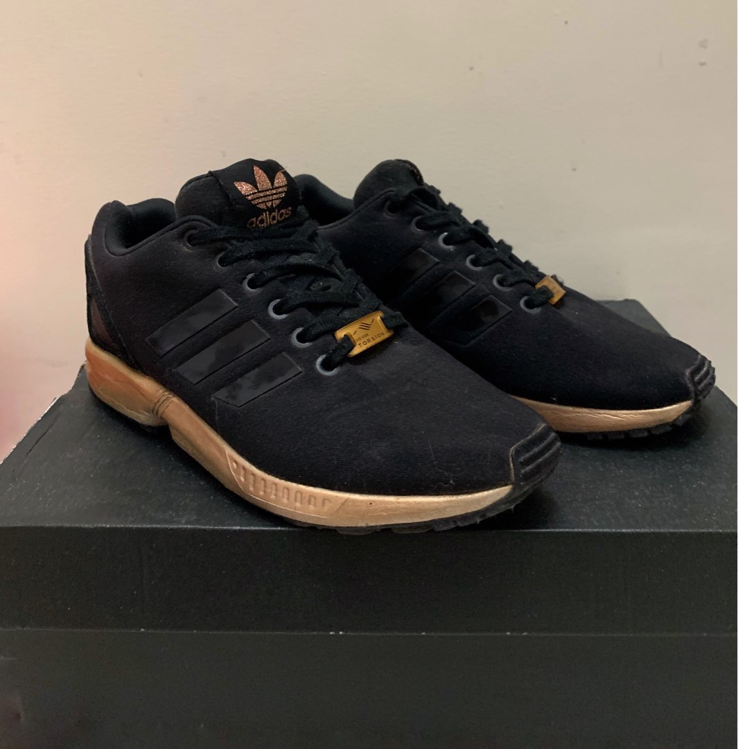 ADIDAS ZX FLUX | ROSEGOLD, Women's Fashion, Sneakers on
