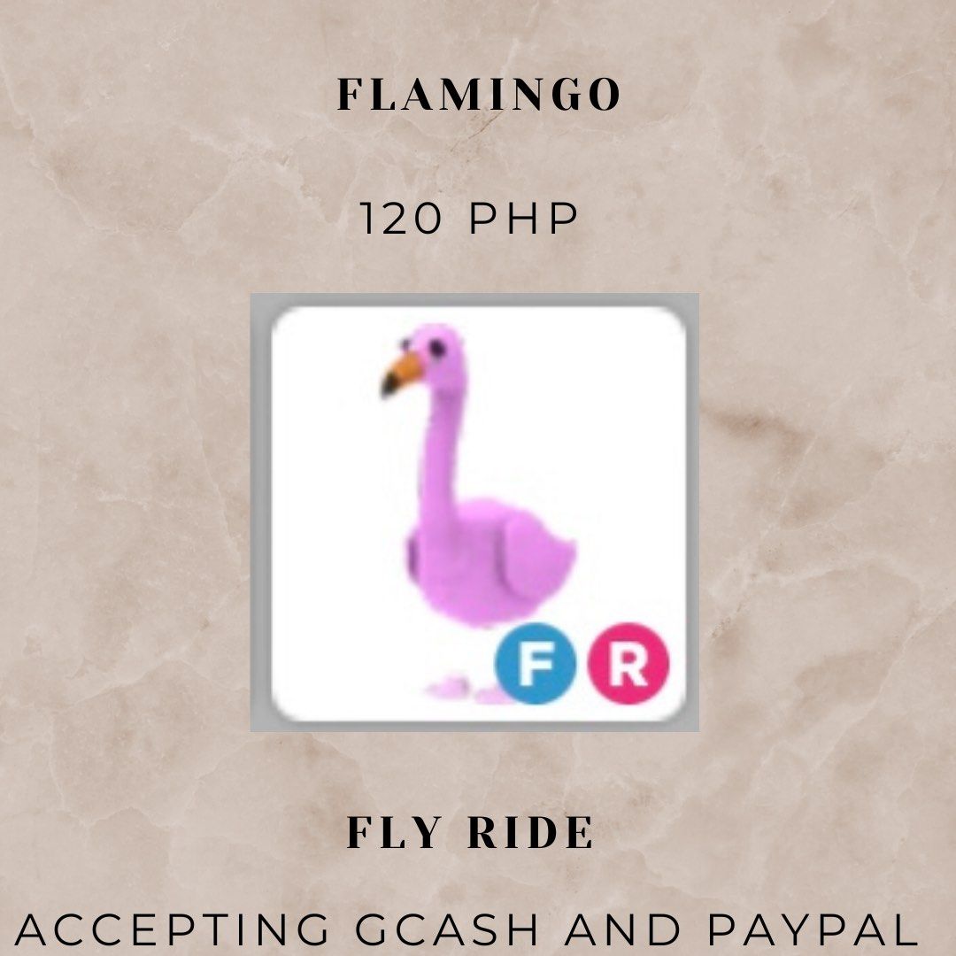 Adopt Me Pets | Flamingo, Video Gaming, Gaming Accessories, In-Game