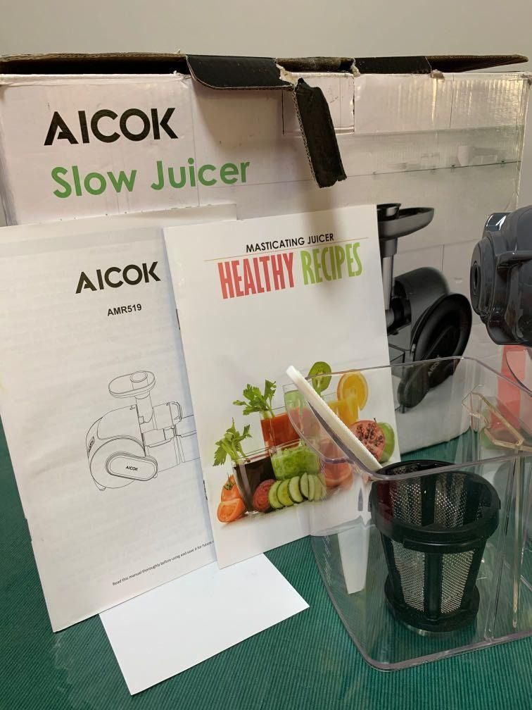 Aicok Slow Juicer (AMR519), TV & Home Appliances, Kitchen Appliances