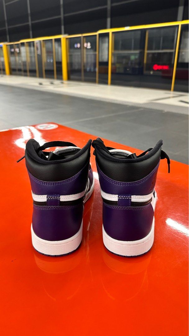 Jordan 1 court purple fake hotsell