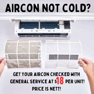 Aircon servicing / general service/ aircon chemical wash/ aircon service