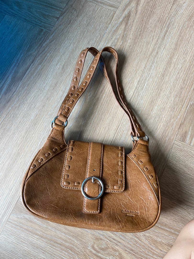 Alain Delon vintage shoulder bag, Women's Fashion, Bags & Wallets