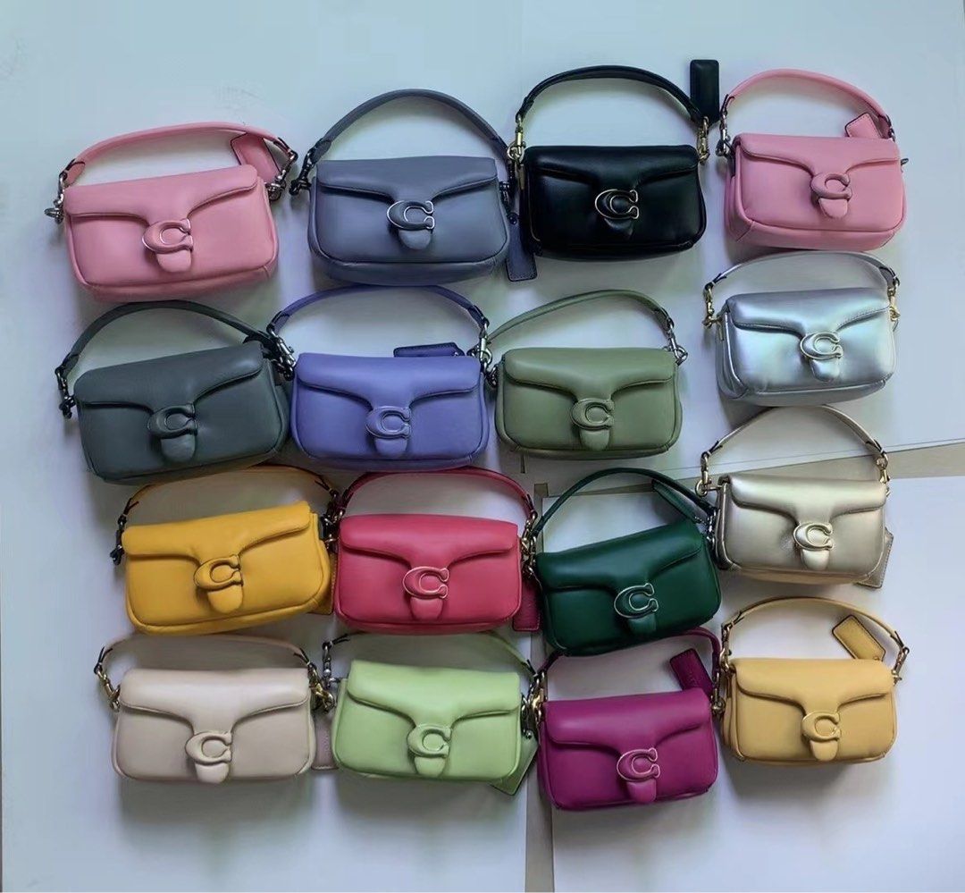 All colours available! Coach Tabby Mini 18 pillow Bag, Women's