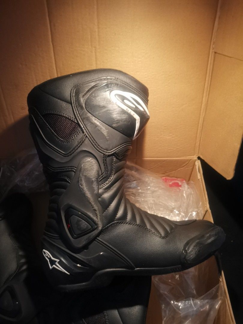 Alpinestar Racing Boot, Motorcycles, Motorcycle Apparel on Carousell