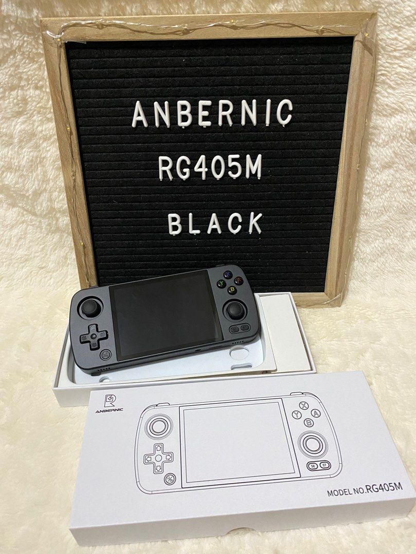 ANBERNIC RG405M BLACK, Video Gaming, Video Game Consoles, Nintendo