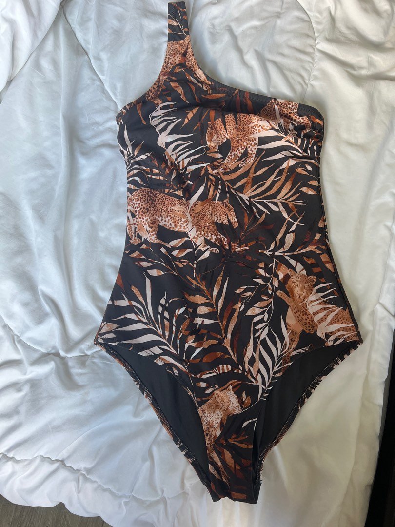 Animal print one piece on Carousell