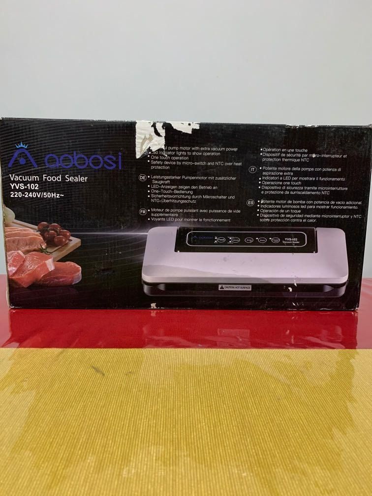 Aobosi Vacuum Food Sealer YVS102, TV & Home Appliances, Kitchen Appliances, Other Kitchen