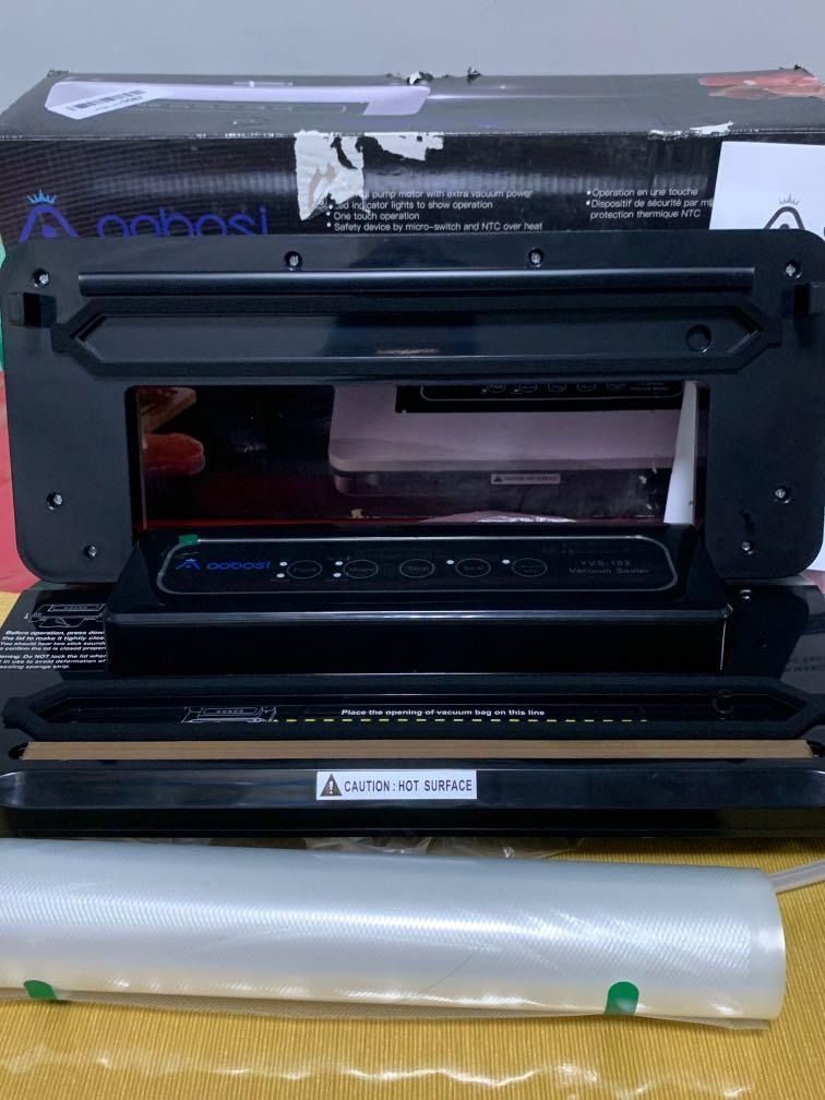 Aobosi Vacuum Food Sealer YVS102, TV & Home Appliances, Kitchen