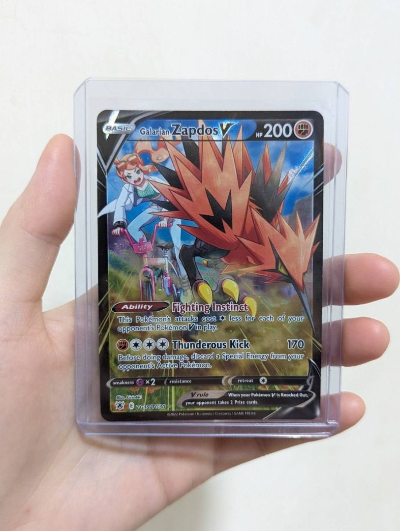 Galar-Zapdos-V TG19/TG30 Astralglanz Pokemon Karte Günstig Kaufen