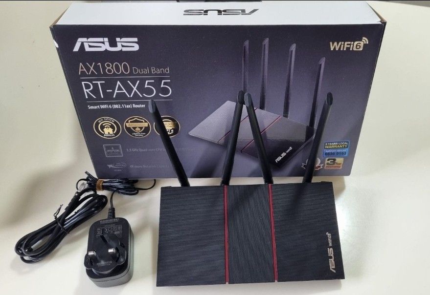 Asus RT-AX55 Router, Computers & Tech, Parts & Accessories, Networking ...