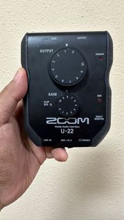 Audio Interface Zoom U-22