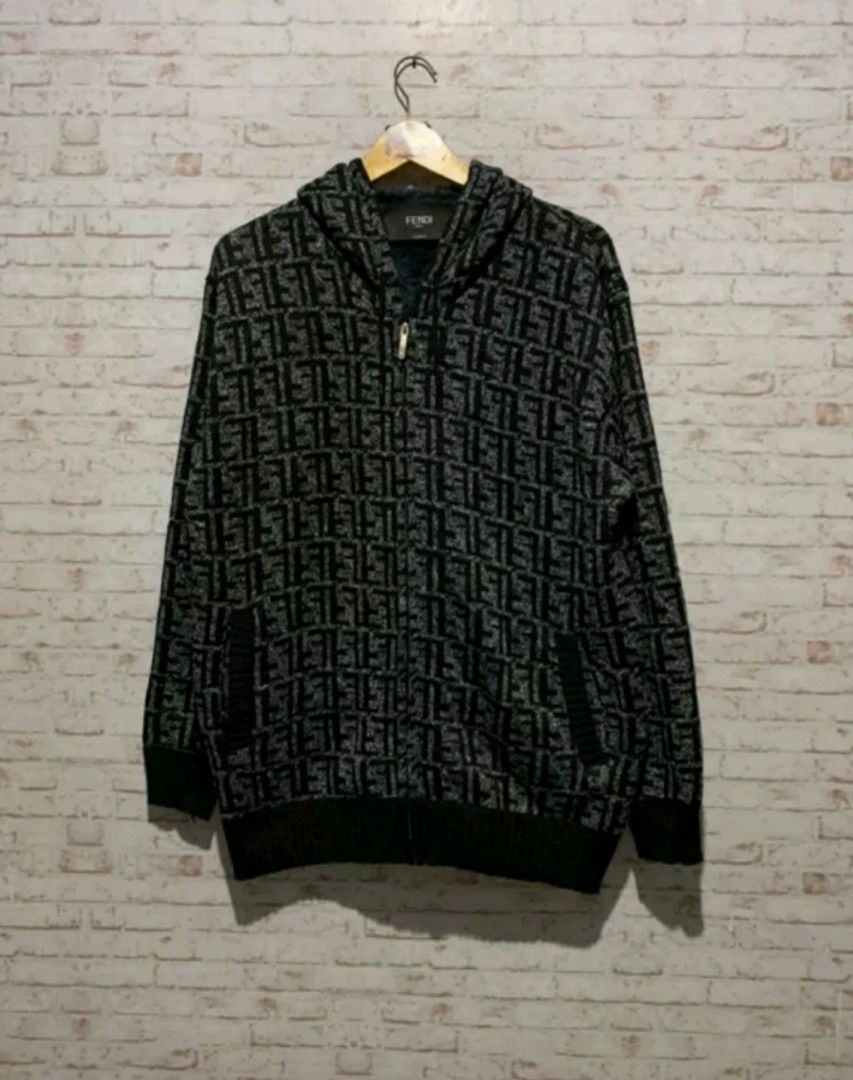 Fendi zip up sweater store