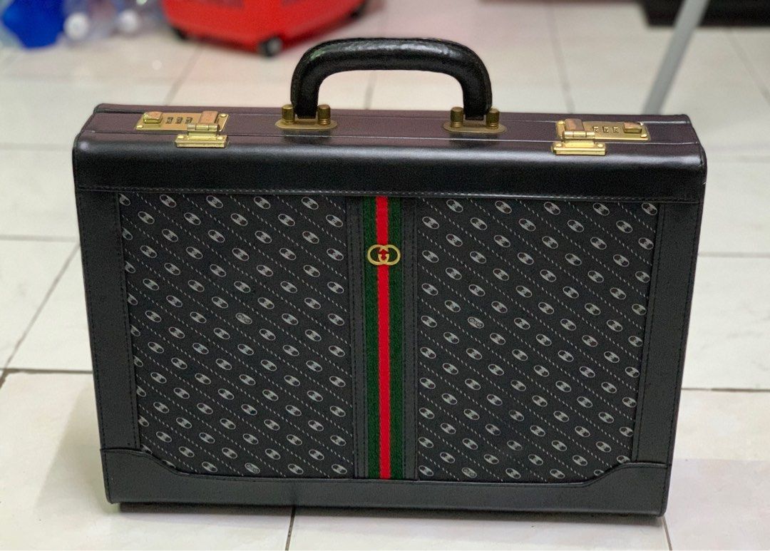 Vintage gucci new arrivals briefcase
