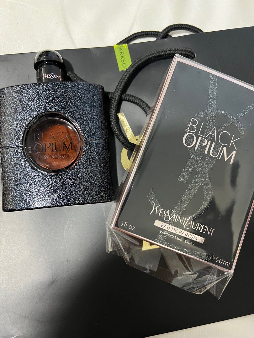 Authentic YSL Black Opium EDP 90ml with Box and Bag Beauty