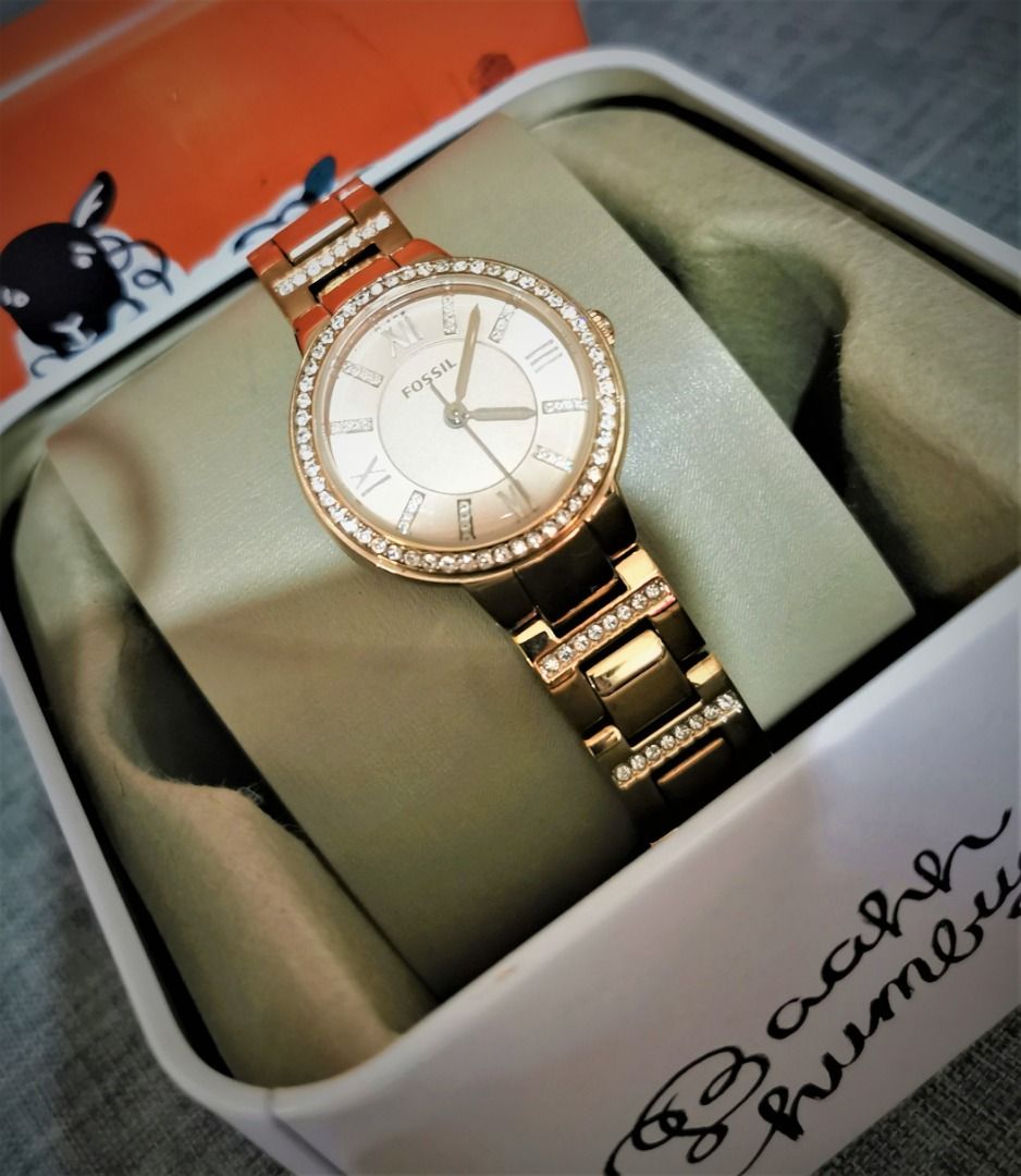 Fossil q virginia rose gold hotsell