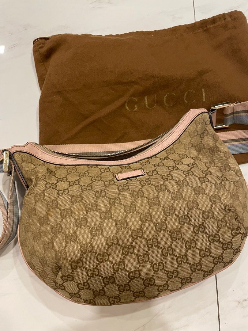 Gucci canvas sling bag outlet