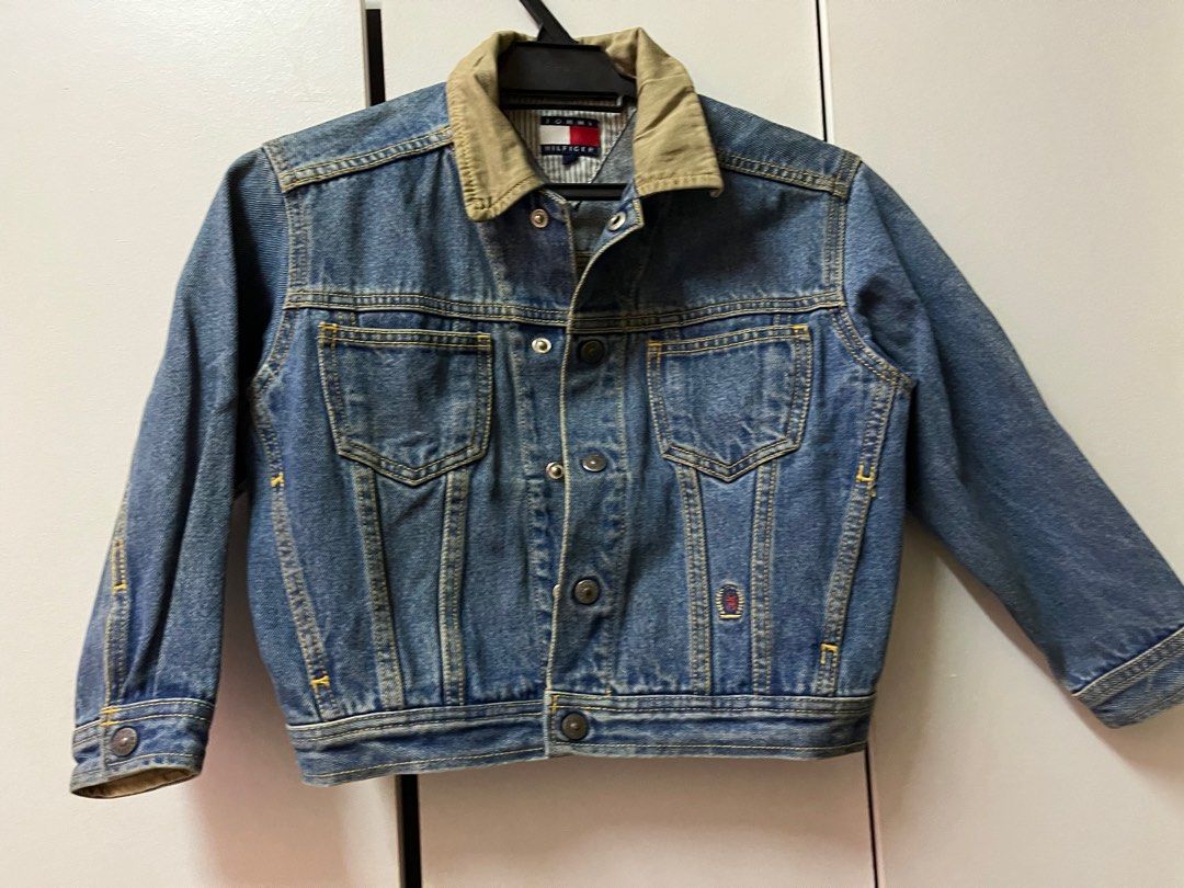 Tommy hilfiger kids denim jacket store