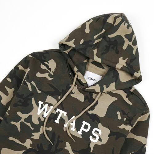 Wtaps camo hoodie new arrivals